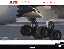 Tablet Screenshot of kyb-europe.com